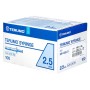 Siringhe senza ago terumo 2,5 ml - luer lock concentrico - ss02le1 - sterili - conf. 100 pz.