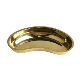 Bacinella reniforme inox dorata 10" - 1 pz.