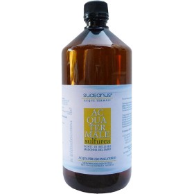 Suasanus Zwavelhoudend Thermaal Water voor inhalatie en spuitbus gebruik 1000 ml Suasanus Zwavelhoudend Thermaal Water voor inhalatie en spuitbus gebruik 1000 ml
