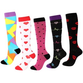 Calze a compressione funny s-m - disegno 2 - conf. 5 pz.