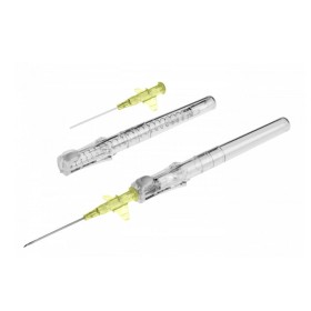 Ago cannula periferico ev di sicurezza bd insyte autoguard con alette 24g x19mm - 381912 - conf. 50 pz.