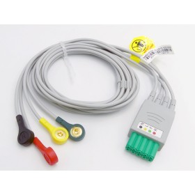 Cavo ecg 4 derivazioni per 54400 - ricambio - richiede cavo di collegamento 54407 - 1 pz.